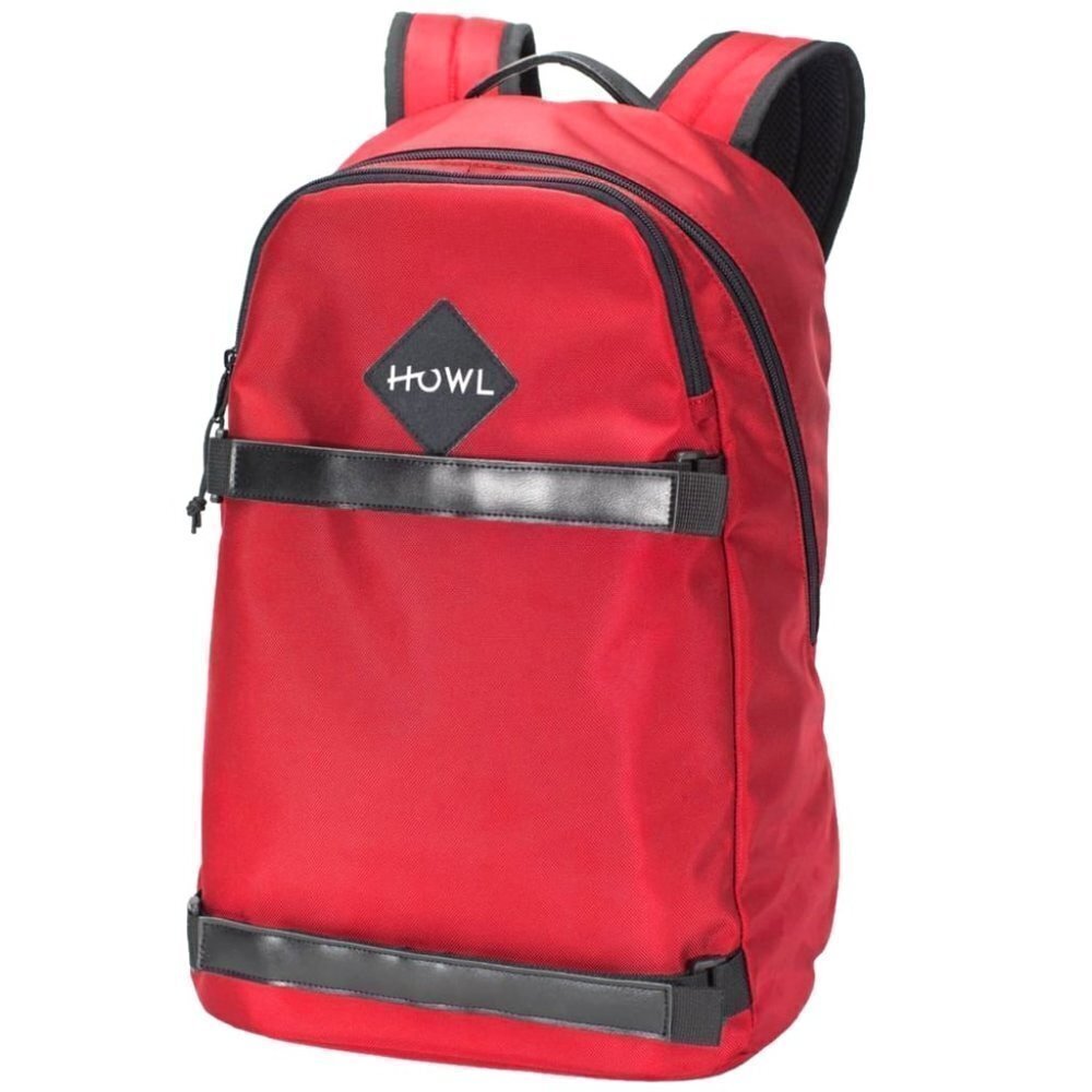 𝅺HOWL Session Mens Red Skate Backpack